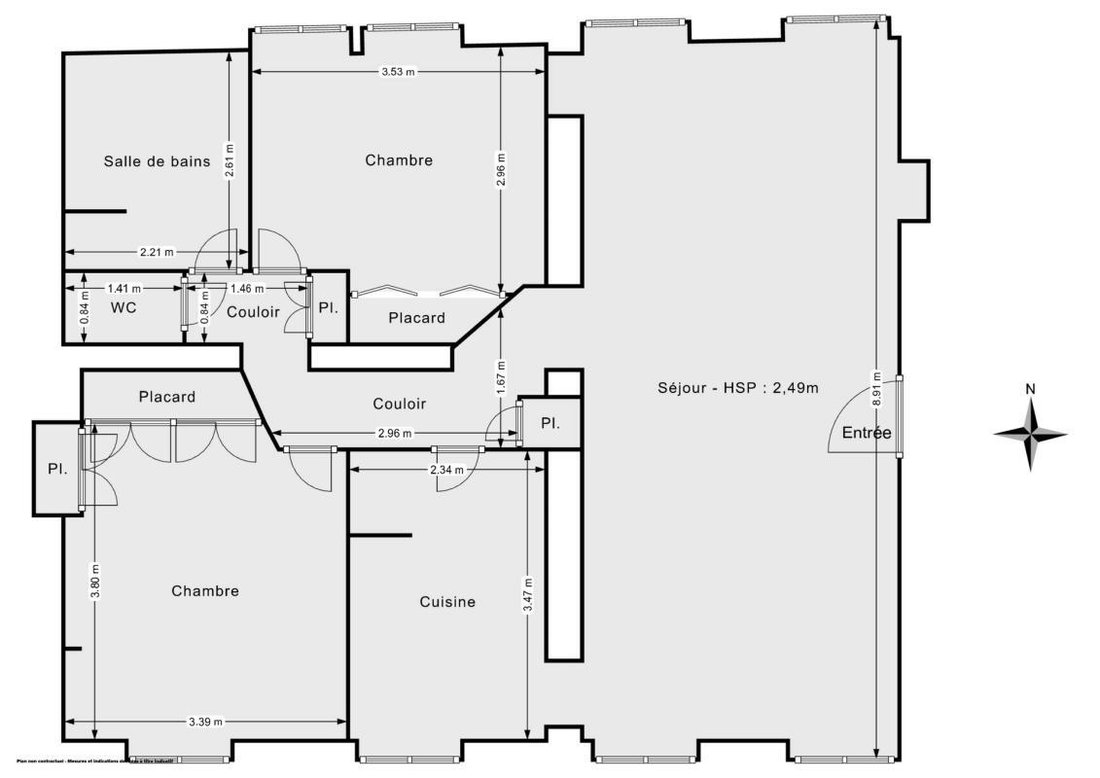 Wohnung in Porte Saint Denis-Paradis, Paris 10e Arrondissement, Paris 3 - 17366775