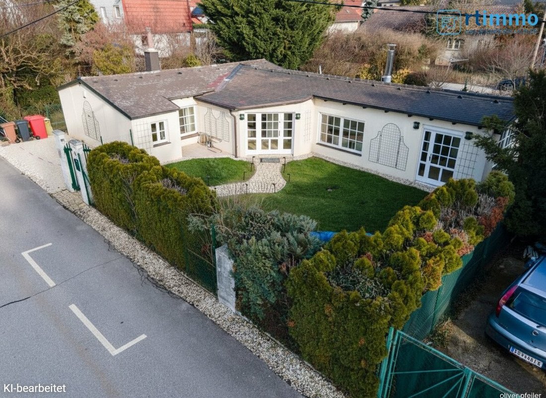 Ihr Schmuckstück: Charmanter Bungalow In Gerasdorf Oberlisse Direkt An Der Stadtgrenze Wiens