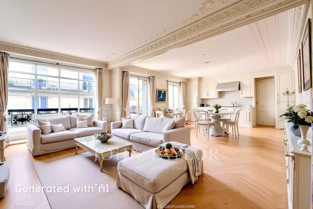 Apartment in Triangle d'Or, Paris 8e Arrondissement, Paris 2 - 16711113