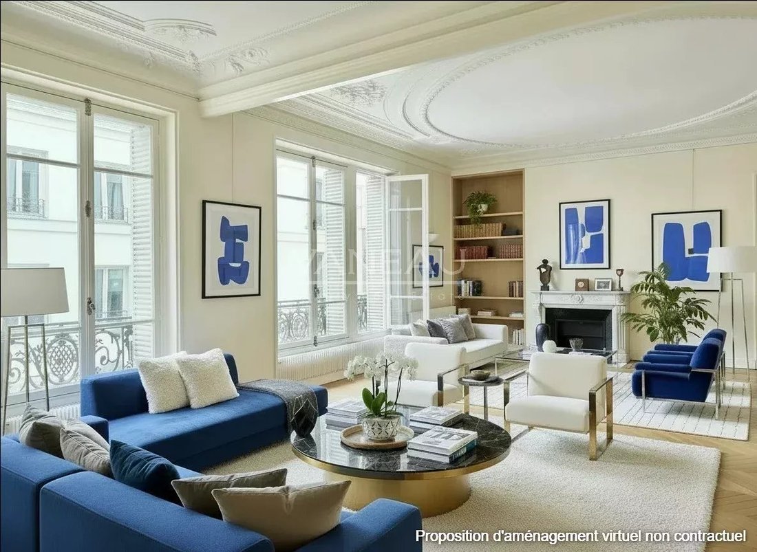 Apartment in Saint Philippe du Roule, Paris 8e Arrondissement, Paris 3 - 17373400
