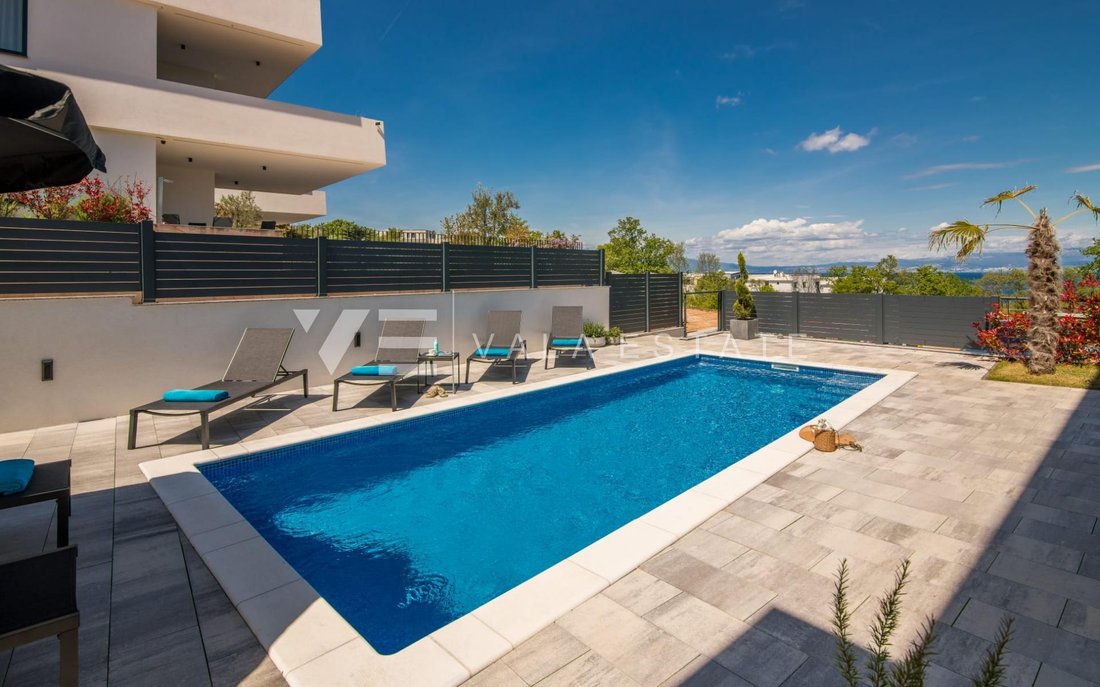 Apartment in Malinska, Primorje-Gorski Kotar County, Croatia 3 - 17377201