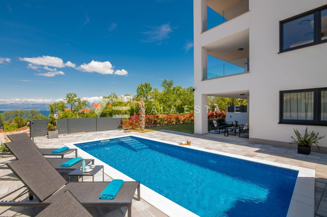 Apartment in Malinska, Primorje-Gorski Kotar County, Croatia 1 - 17377201