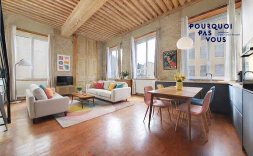 Apartment in Croix Rousse-Gros Caillou, Lyon 4e Arrondissement, Lyon 1