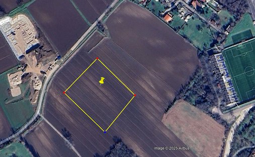Land in Stadion, Verona, Italien 1