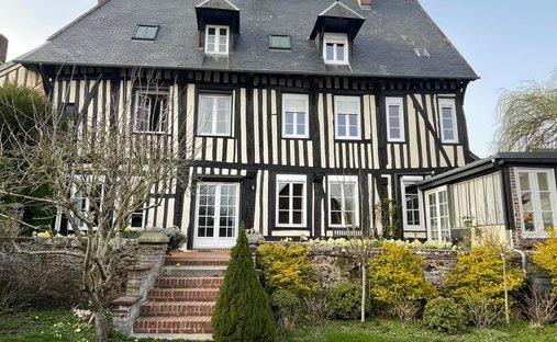 House in Bernay, Normandy, France 1