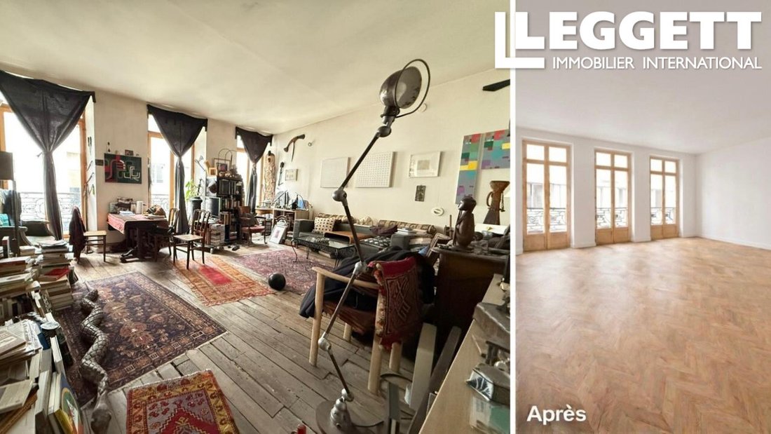 Apartment in Bastille-Popincourt, Paris 11e Arrondissement, Paris 1 - 17384467