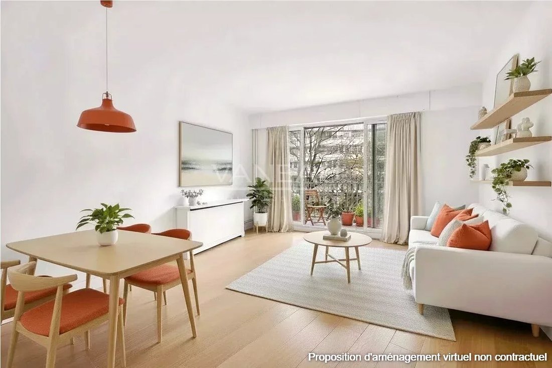 Apartment in Raspail-Montparnasse, Paris 14e Arrondissement, Paris 1 - 17254207