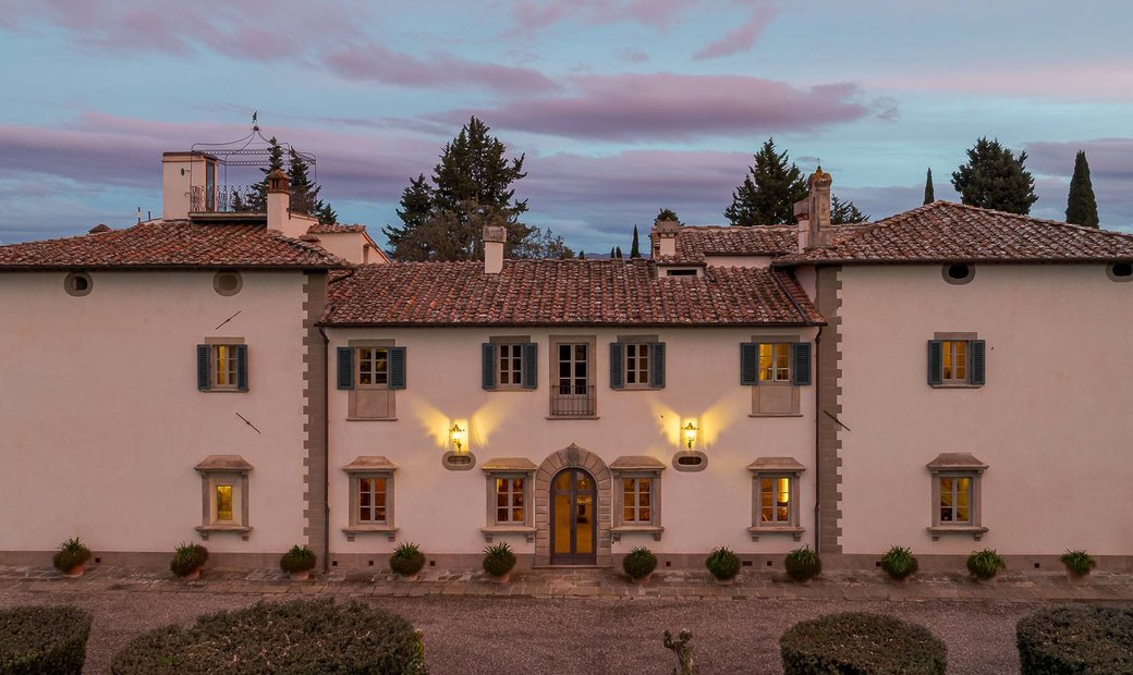Italian Renaissance Estate Masterfully Renovated Estate With 18 Ha Of Land In Tuscany, Italy For ...
