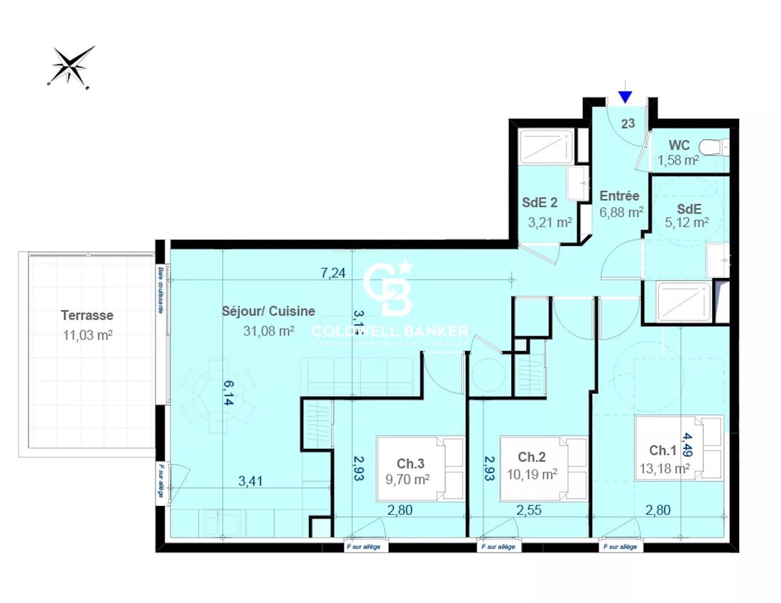 Apartment in Saint Lambert, Frejus, France 3 - 17388341