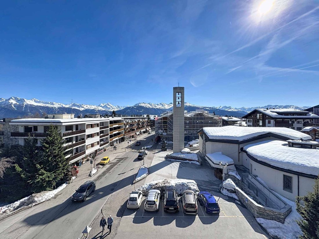 Exceptional Location In The Heart Of Crans With Panoramic Views