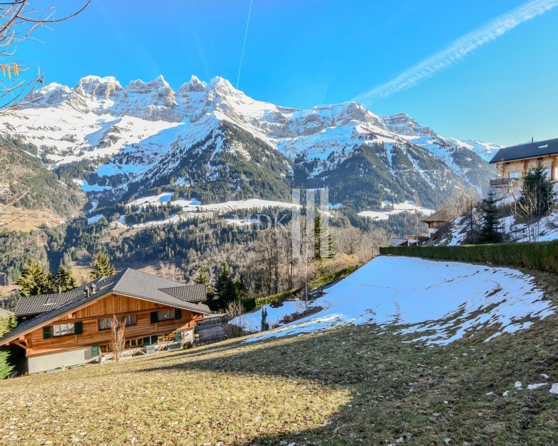 Buildable Plot With A View Of The Dents Du Midi