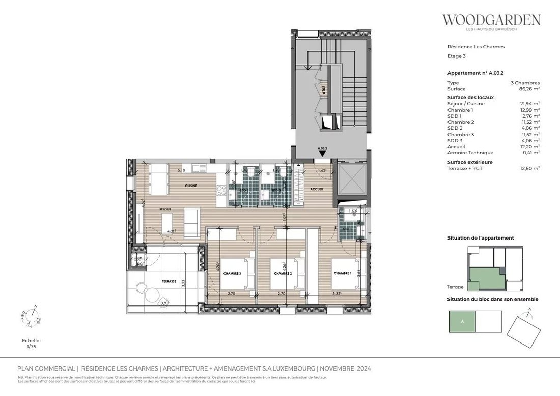 Penthouse in Strassen, Luxembourg District, Luxembourg 1 - 17389174