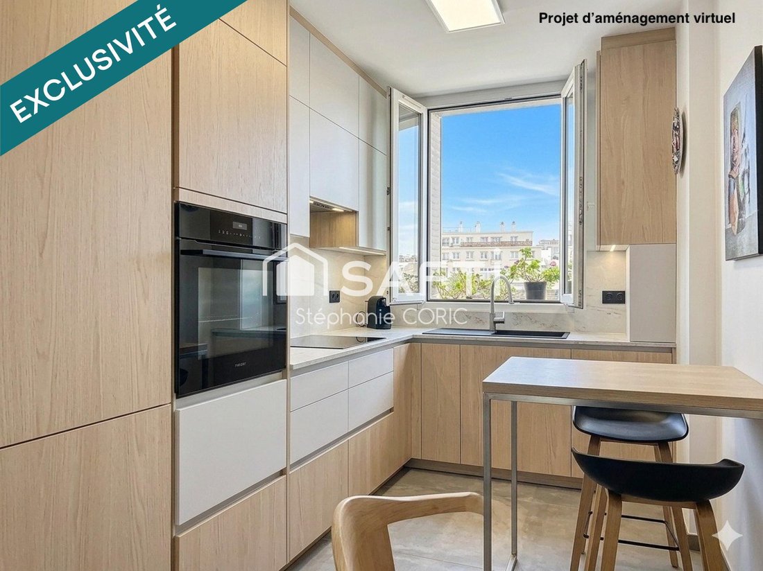 Apartment in Reine-Mairie, Boulogne-Billancourt, France 4 - 17398573