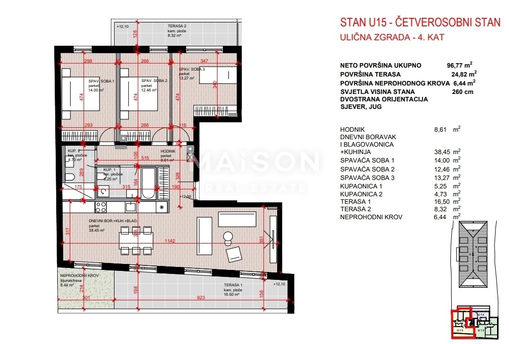Apartment in Mjesni odbor Maksimir, Zagreb, City of Zagreb 3 - 17401991
