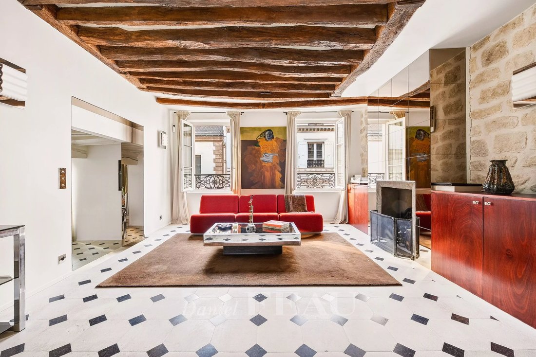 Apartment in Arsenal, Paris 4e Arrondissement, Paris 3 - 17406871
