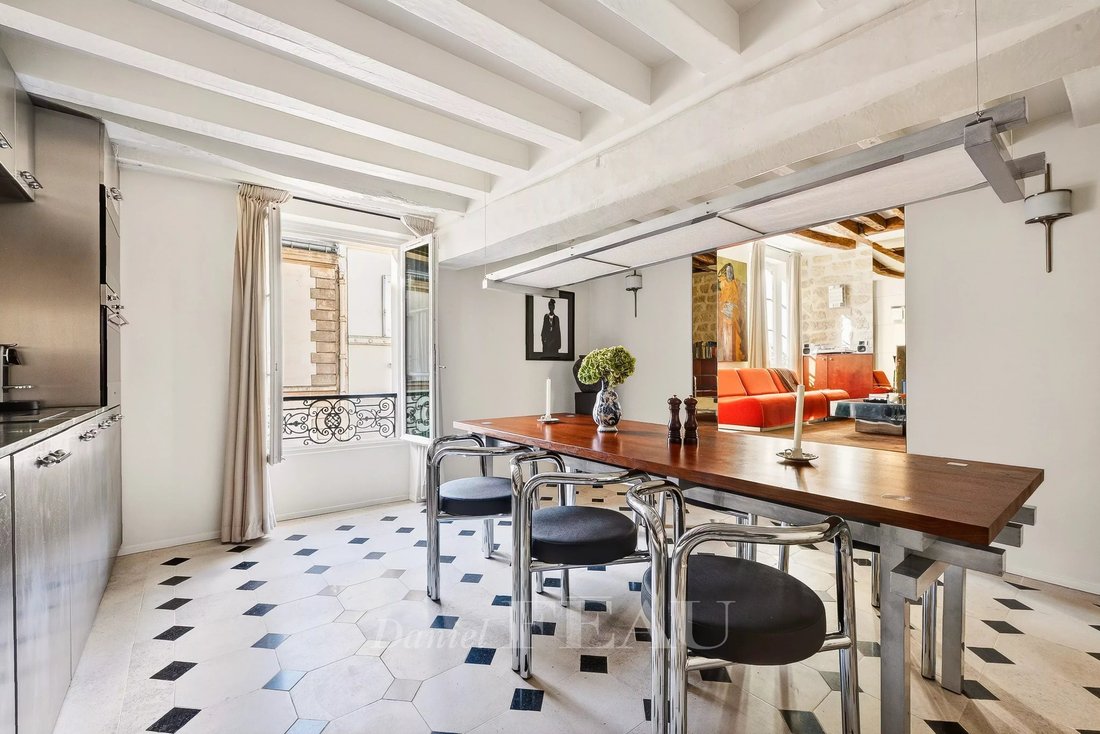 Apartment in Arsenal, Paris 4e Arrondissement, Paris 5 - 17406871