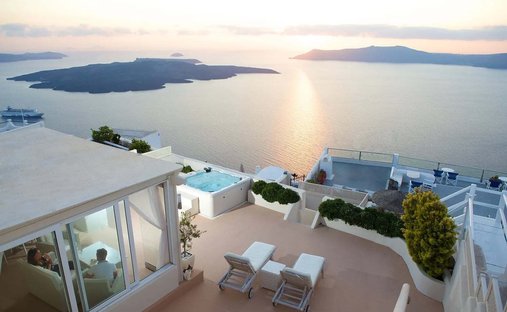 Villa à Thira, Aegean, Grèce 1