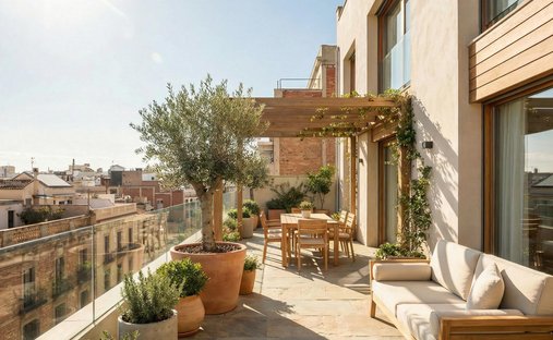 Penthouse in Eixample, Barcelona, Spain 1