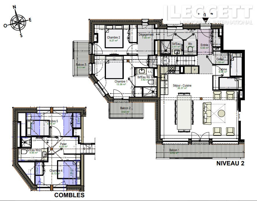 Apartment in Saint-Bon-Tarentaise, Courchevel, France 2 - 17408684