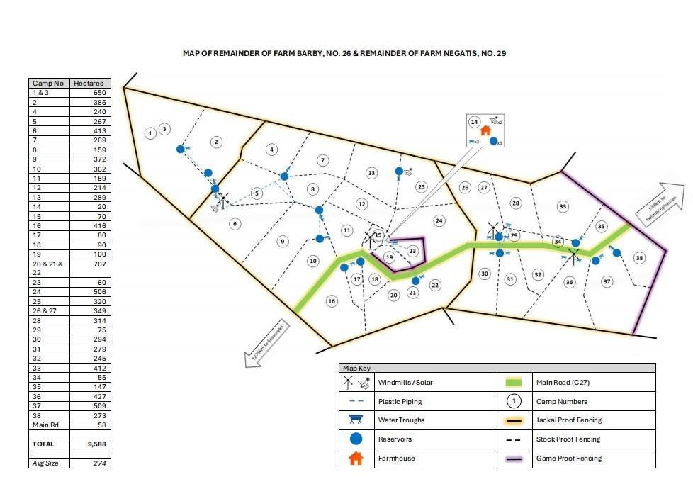 Farm Ranch in Helmeringhausen, Karas Region, Namibia 5 - 17421506