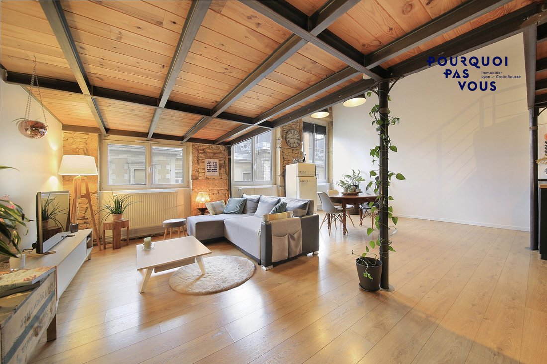 Appartement à Croix Rousse-Gros Caillou, Lyon 4e Arrondissement, Lyon 4 - 17412839