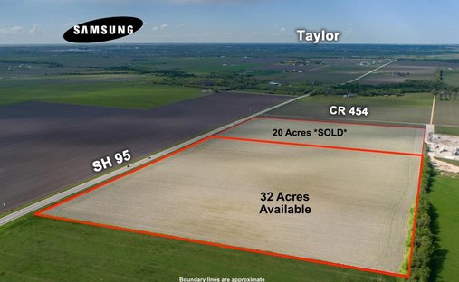 Land in Taylor, Texas, Vereinigte Staaten 1