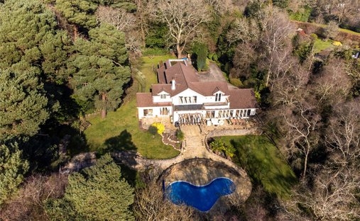 House in Stapehill, Colehill, England 1