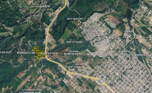 Terreno a Ciudad de Allende, Nuevo León, Messico 1