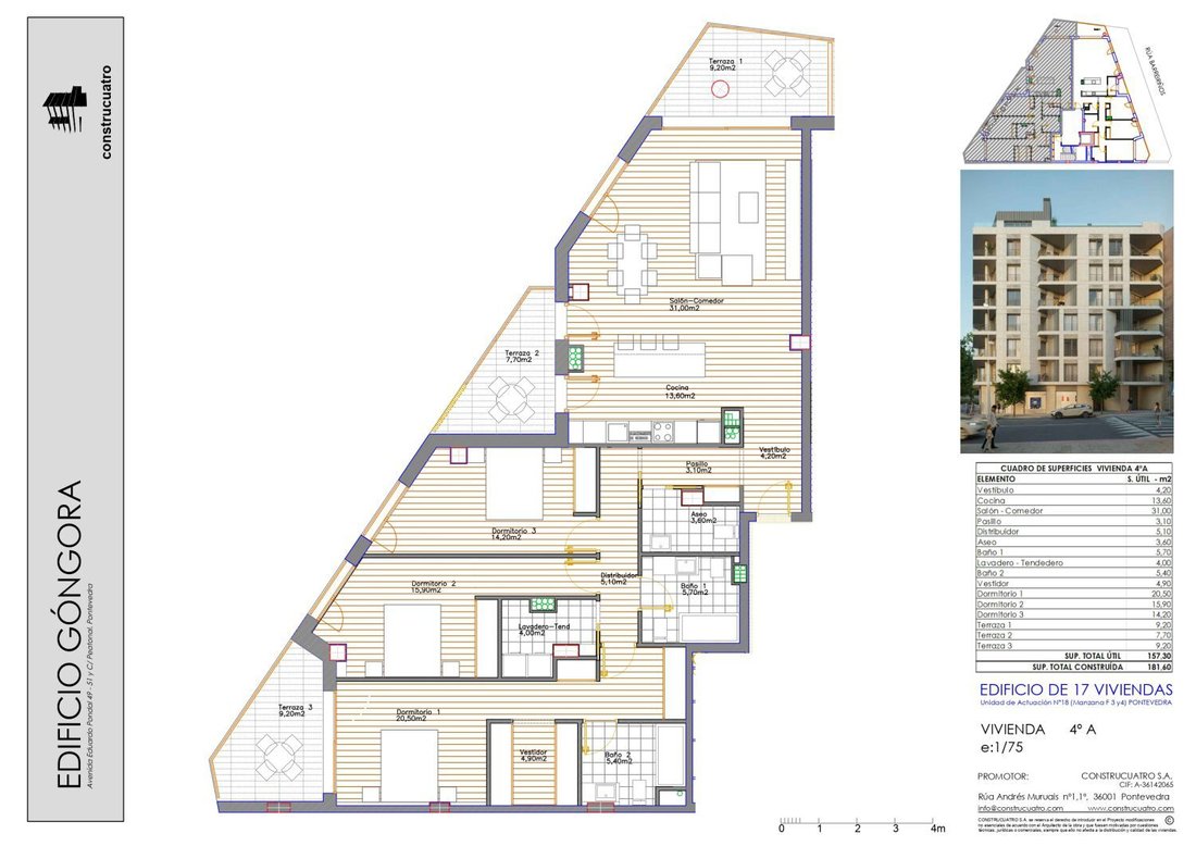 Apartment in Pontevedra, Galicia, Spain 1 - 17422245