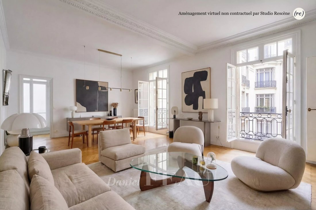Apartment in Pereire-Malesherbes, Paris 17e Arrondissement, Paris 1 - 16546831