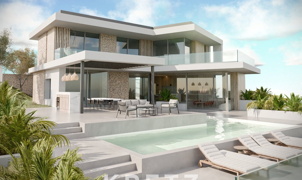 Luxury Scandinavian Style Villa With Sea Views – In Sitges, Catalonia ...