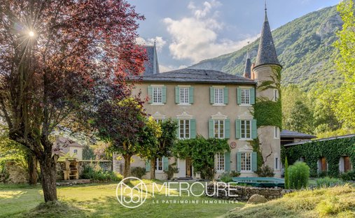 Castle in Garanou, Occitania, France 1