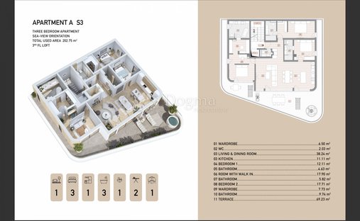 Apartment in Grad Opatija, Primorje-Gorski Kotar County, Croatia 1