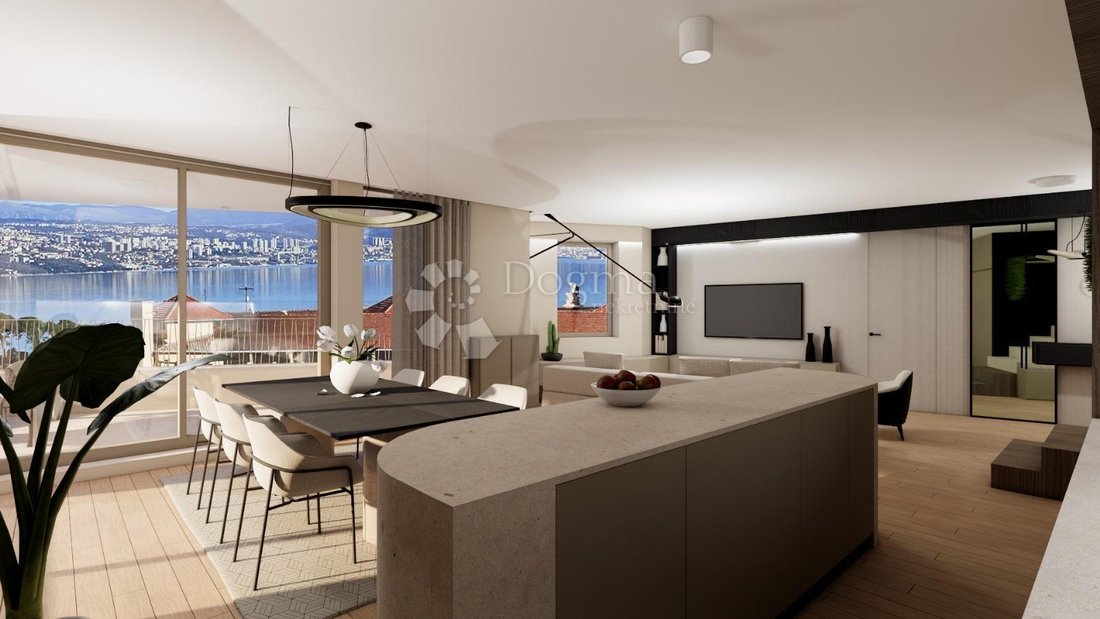 Apartment in Grad Opatija, Primorje-Gorski Kotar County, Croatia 1 - 17425661