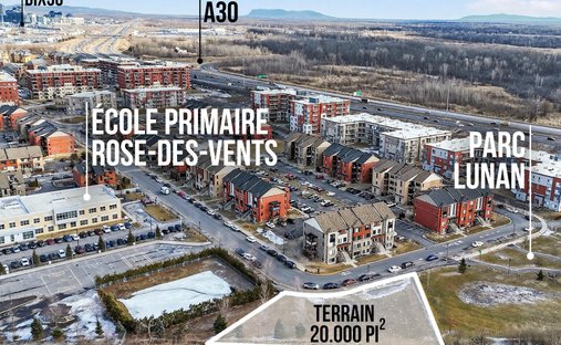 Land in Brossard, Quebec, Canada 1