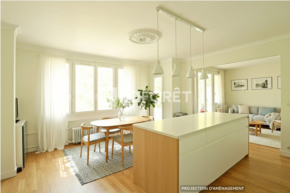 Apartment in Raspail-Montparnasse, Paris 14e Arrondissement, Paris 1 - 17405833