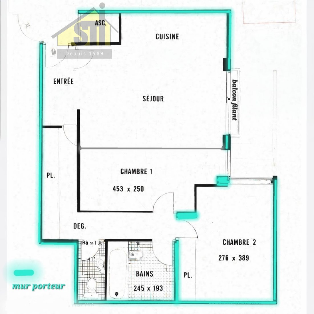 Apartment in Mouton Duvernet, Paris 14e Arrondissement, Paris 2 - 17429247