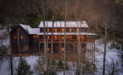 Maison à Banner Elk, Caroline du Nord, États-Unis 1