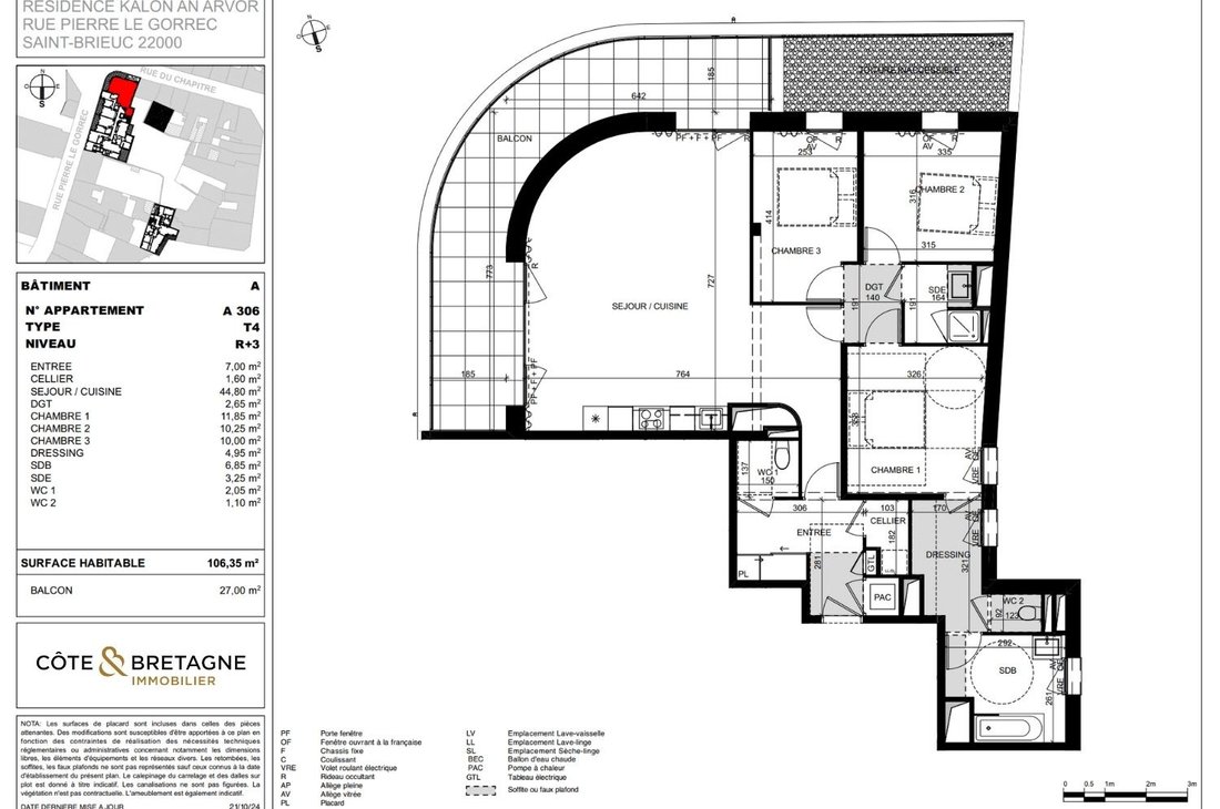 Apartment in Centre Ville, Saint-Brieuc, France 4 - 17438910