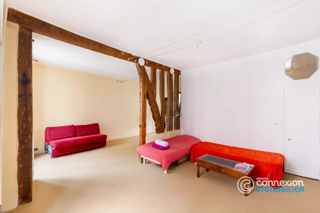 Apartment in Saint Gervais, Paris 4e Arrondissement, Paris 5 - 17436468
