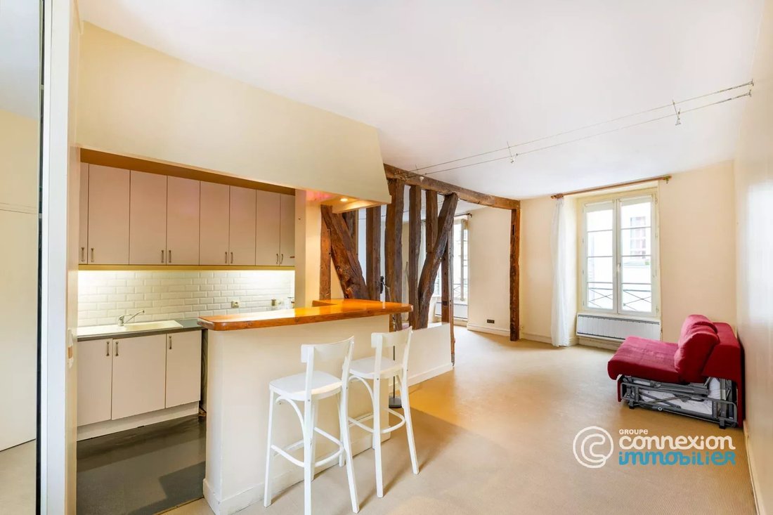 Apartment in Saint Gervais, Paris 4e Arrondissement, Paris 3 - 17436468