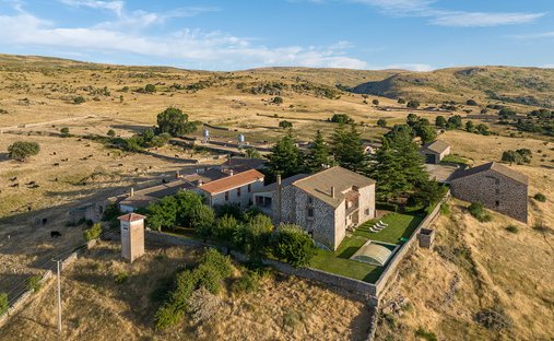 Corps de ferme à Riofrio, Castille-et-León, Espagne 1