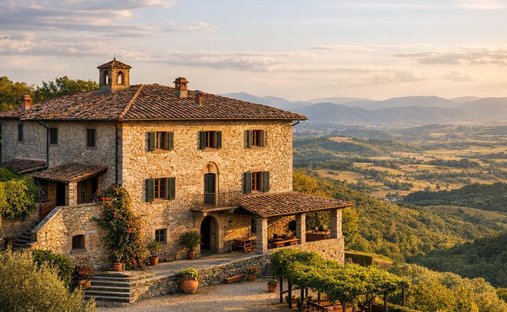 Villa in Subbiano, Tuscany, Italy 1