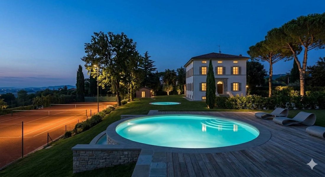 Villa in Santa Firmina, Arezzo, Tuscany 2 - 17438760