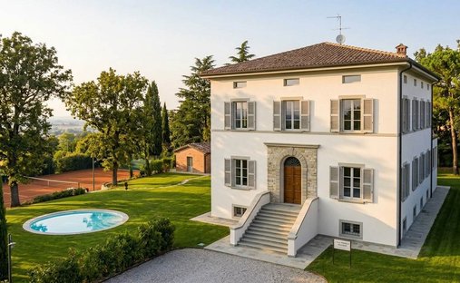 Villa à Olmo-San Zeno-Santa Firmina, Arezzo, Toscane 1