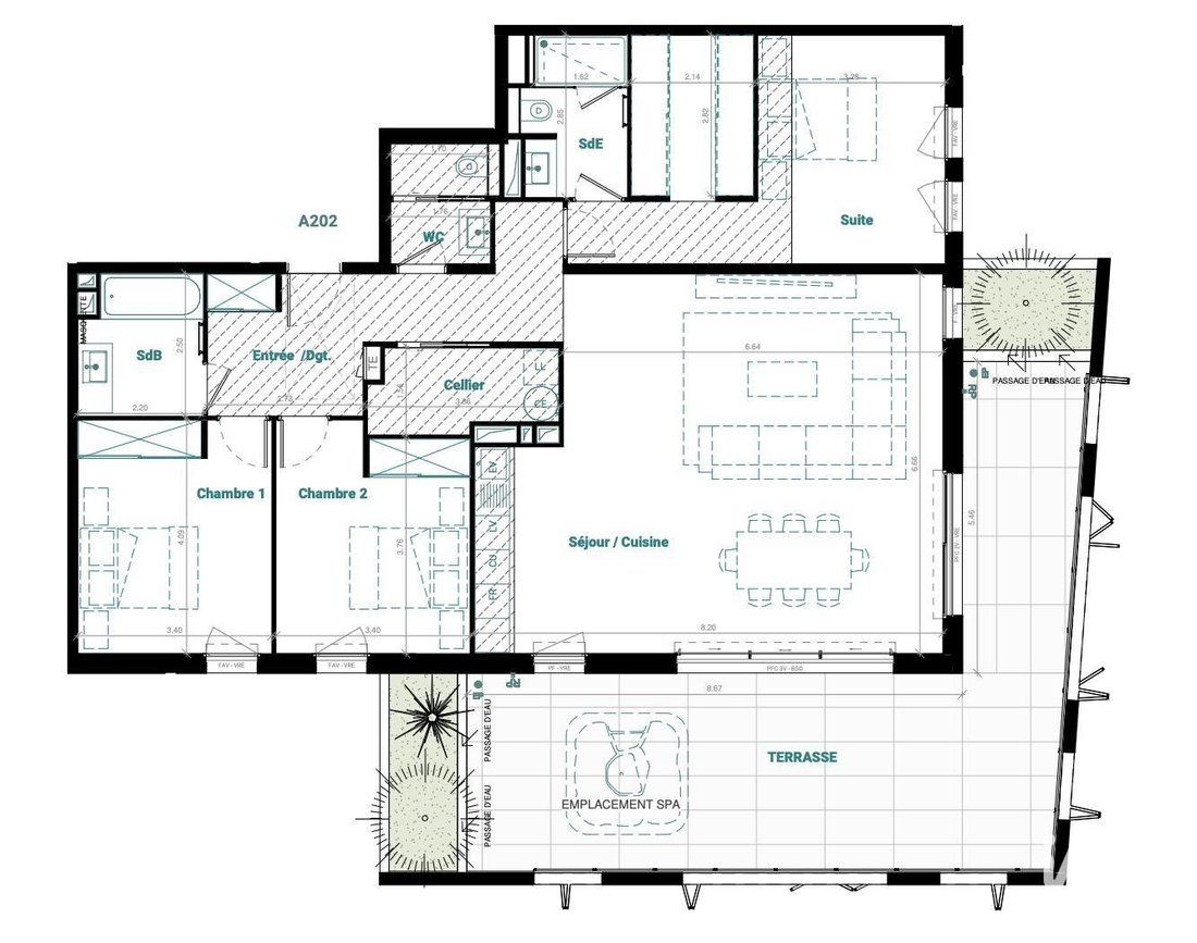Apartment in Quartir Nord, Mauguio, France 4 - 17227821