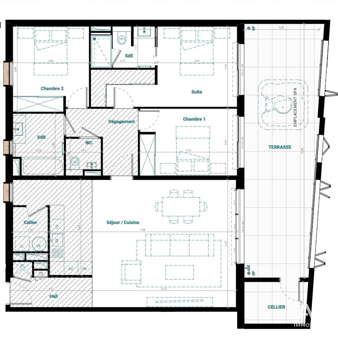 Apartment in Quartir Nord, Mauguio, France 2 - 17416863