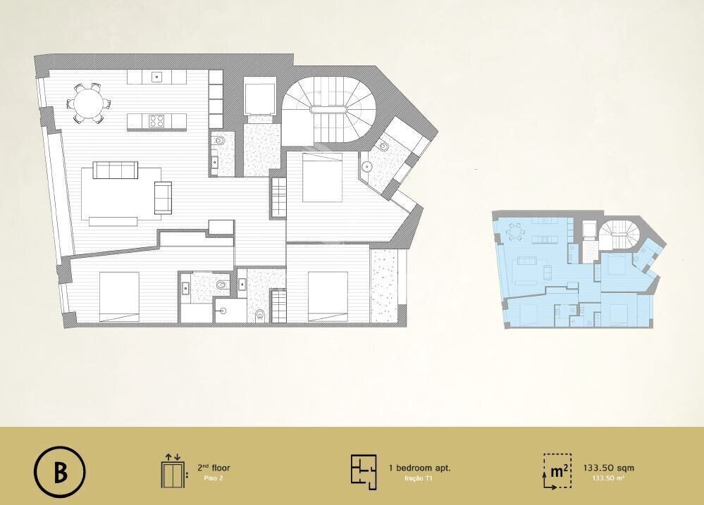 Apartment in Cedofeita, Santo Ildefonso, Se, Miragaia, Sao Nicolau e Vitoria, Porto District, Portugal 5 - 17440678