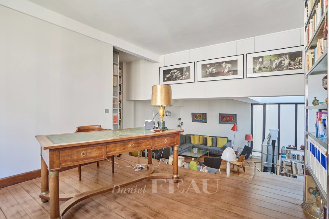 Townhouse en Raspail-Montparnasse, Paris 14e Arrondissement, París 4 - 17442568