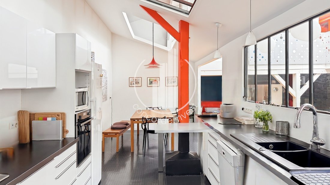 House in La Fourche-Guy Môquet, Paris 17e Arrondissement, Paris 4 - 17444318